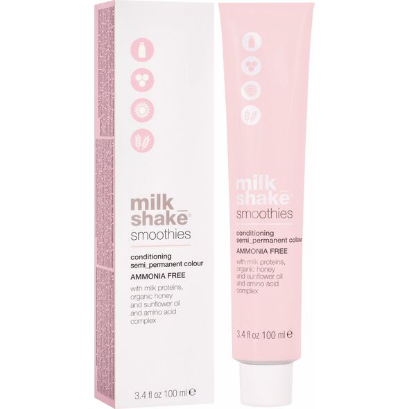 Milk Shake Milk Shake, Smoothies, Ammonia-Free, Semi-Permanent Hair Dye, 33N Dark Brown, 100 ml For Women