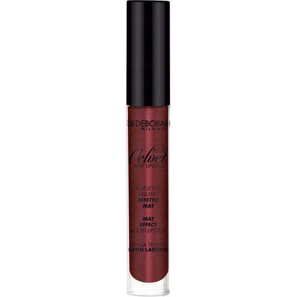 Deborah Deborah, Fluid Velvet, Matte, Liquid Lipstick, 52, Plum, 4.5 g For Women