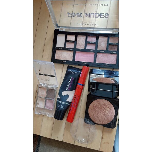 ProFusion Profusion, Mini Artistry, Eyeshadow Palette, Pink Nudes, 1.5 g For Women