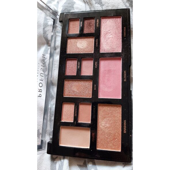 ProFusion Profusion, Mini Artistry, Eyeshadow Palette, Pink Nudes, 1.5 g For Women