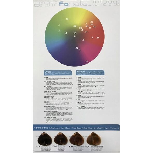 Fanola Fanola, Crema Colore, Permanent Hair Dye, 4.6 Chestnut Red, 100 ml For Women
