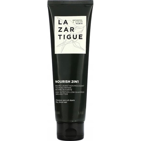 Lazartigue Lazartigue, Nourish 2In1, Vegan, Hair Shampoo, For Nourishing, 150 ml Unisex