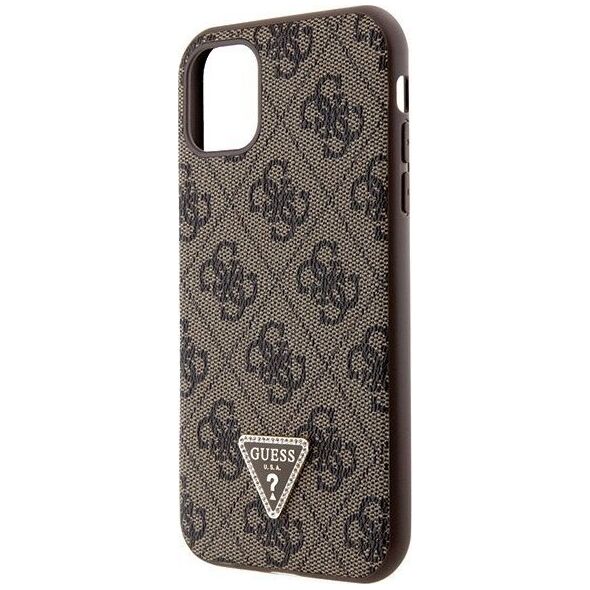 Guess Etui Guess GUHCN61P4TDSCPW Apple iPhone 11/XR hardcase Crossbody 4G Metal Logo brązowy/brown