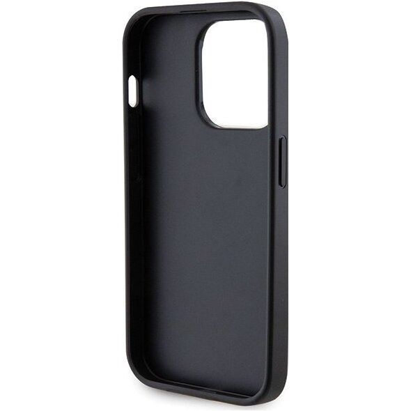 Guess Etui Guess GUHCP13LPS4DGPK Apple iPhone 13 Pro hardcase Strass Metal Logo czarny/black