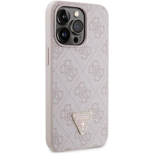 Guess Etui Guess GUHCP13LP4TDSCPP Apple iPhone 13/13 Pro hardcase Crossbody 4G Metal Logo różowy/pink