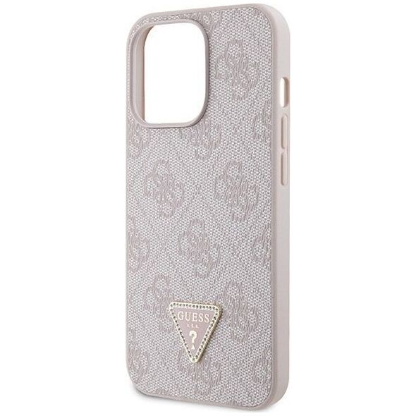 Guess Etui Guess GUHCP13LP4TDSCPP Apple iPhone 13/13 Pro hardcase Crossbody 4G Metal Logo różowy/pink