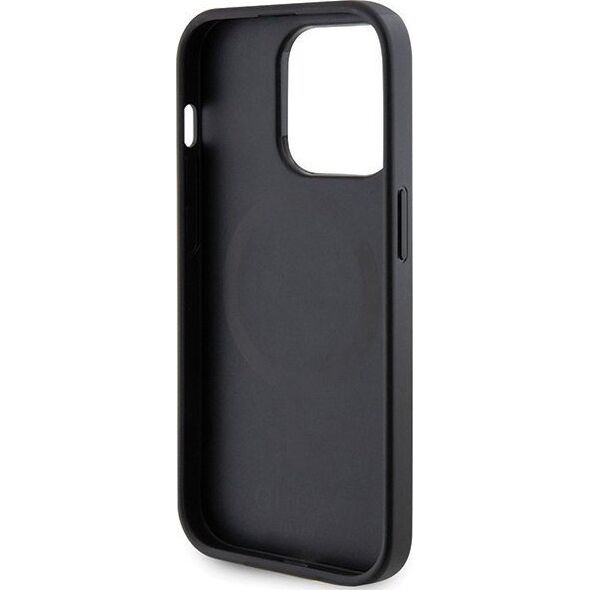 Guess Etui Guess GUHMP14XPSAHMCK Apple iPhone 14 Pro Max hardcase Saffiano MagSafe czarny/black