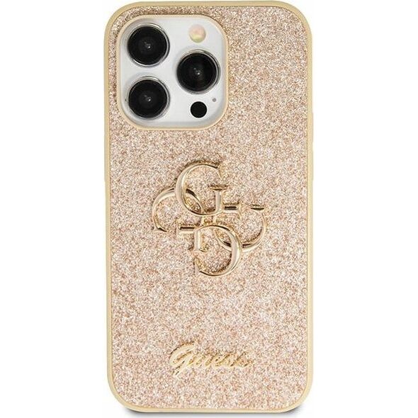 Guess Guess GUHCN61HG4SGD iPhone 11 / Xr 6.1" złoty/gold hardcase Glitter Script Big 4G
