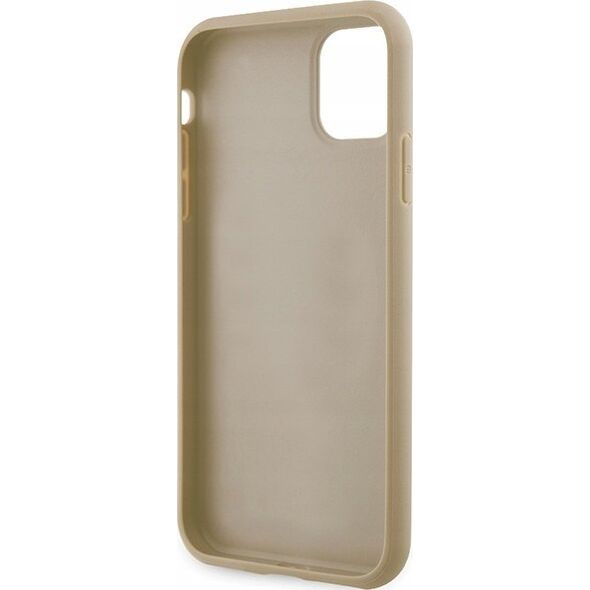 Guess Guess GUHCN61HG4SGD iPhone 11 / Xr 6.1" złoty/gold hardcase Glitter Script Big 4G