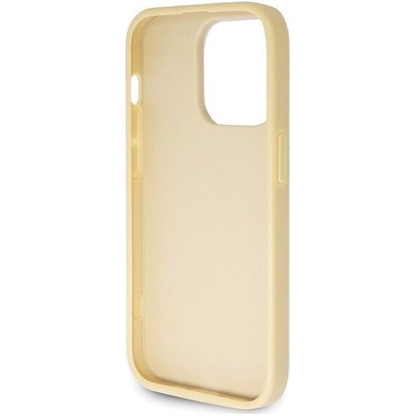 Guess Guess GUHCP14LHG4SGD iPhone 14 Pro 6.1" złoty/gold hardcase Glitter Script Big 4G