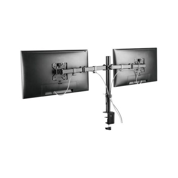 Deltaco Uchwyt biurkowy na 2 monitory 13" - 32" (GAM-040)