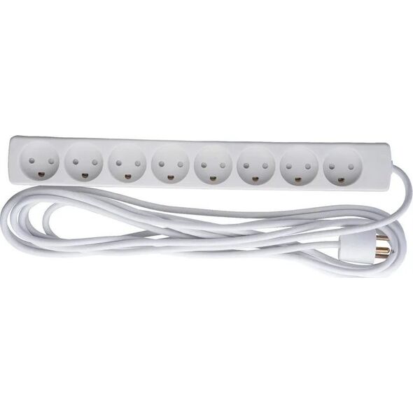 MicroConnect Przedłużacz Danish Power Strip 5 m