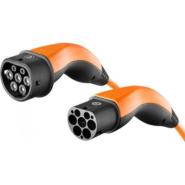 Kabel do ładowania samochodów LAPP Typu 2, do 22 kW, 5 m, pomarańczowy (5555934027)