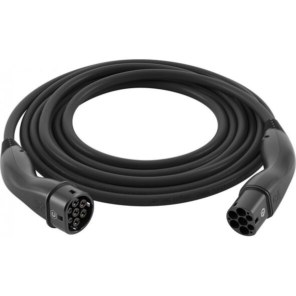 Kabel do ładowania samochodów LAPP Typu 2, do 11 kW, 5 m, czarny (5555934001)