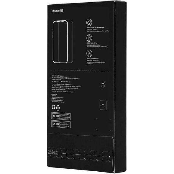 Baseus Szkło hartowane prywatyzujące Baseus Crystal Series iPhone 14 PRO