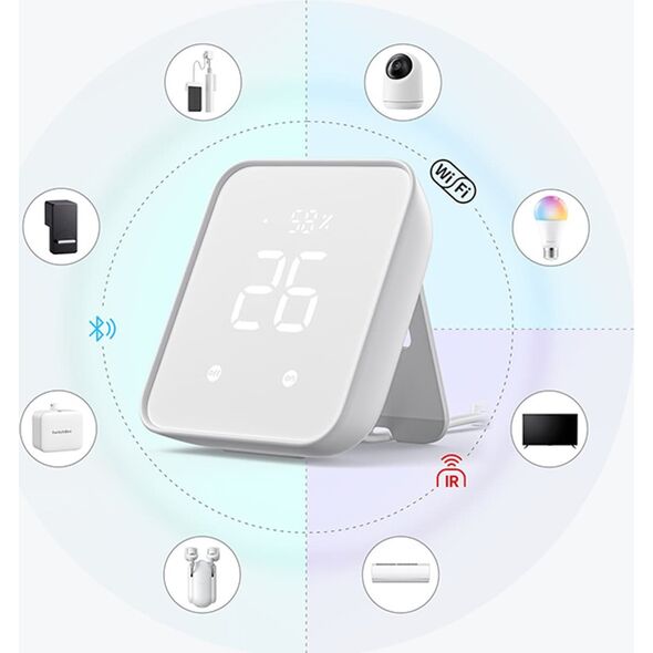 SwitchBot Inteligentna centralka Matter SwitchBot Hub 2 WiFi HomeKit BLE IR