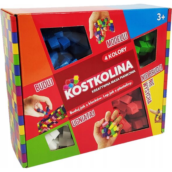 Art and Play Kostkolina czerwona 4 kolory