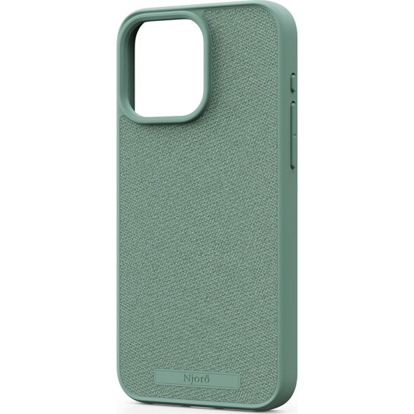 Njord by Elements Etui do iPhone 15 Pro Max MagSafe Tkanina - Turkusowe