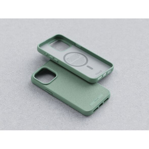 Njord by Elements Etui do iPhone 15 Pro Max MagSafe Tkanina - Turkusowe