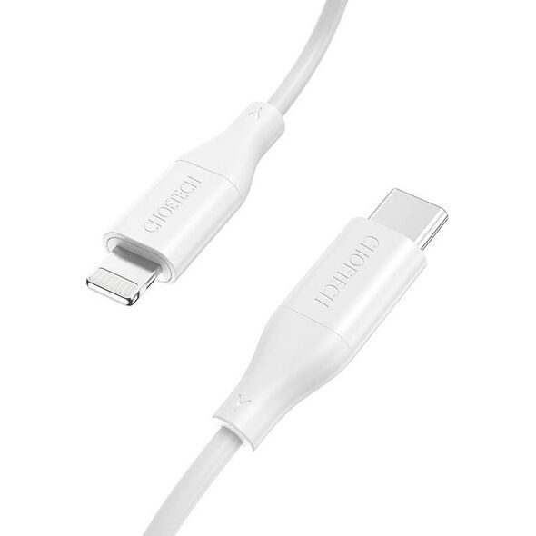 Kabel USB Choetech USB-C - Lightning 1.2 m Biały (IP0040)