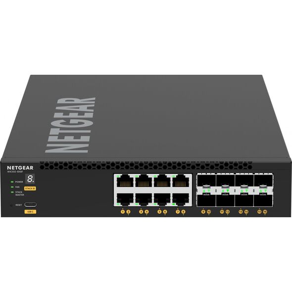 Switch NETGEAR Przełšcznik XSM4316 8x10GE 8xSFP+