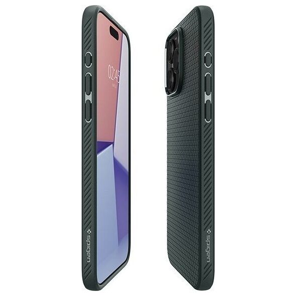 Spigen Spigen Liquid Air iPhone 15 Pro Max 6.7" zielony/abyss green ACS06564