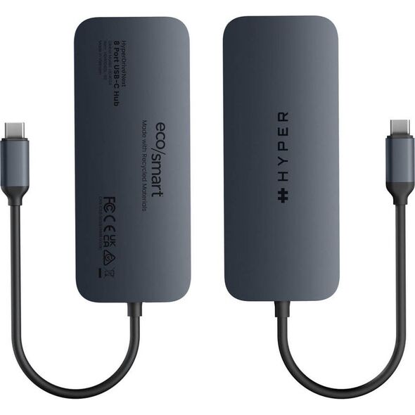 HUB USB HyperDrive Koncentrator HyperDrive Next 8-Port USB-C Hub HDMI/4K60Hz/SD/RJ45/PD 3.1 140W pass-through