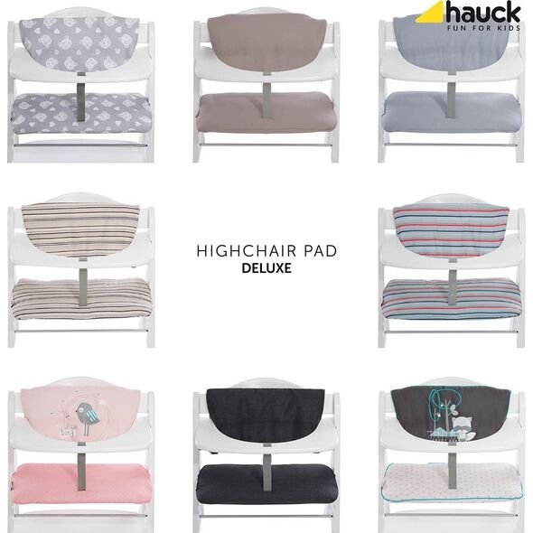 Hauck hauck wkładka do krzesełka Deluxe Melange Charcoal one size