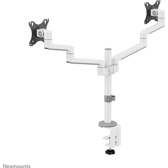 Neomounts Uchwyt biurkowy na 2 monitory 17" - 27" (DS60-425WH2)