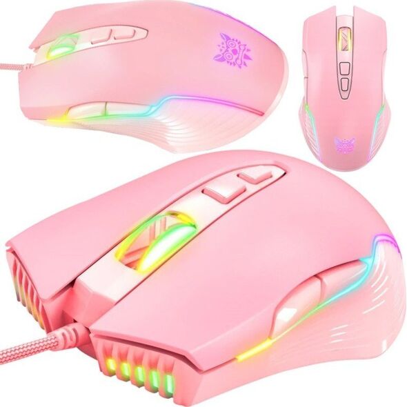 Mysz Onikuma Mysz gamingowa ONIKUMA CW905 różowa