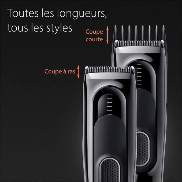 Maszynka do włosów Braun Braun HairClipper Series 5 HC5310 czarny