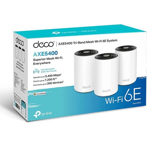Router TP-Link Deco XE75 3-pack