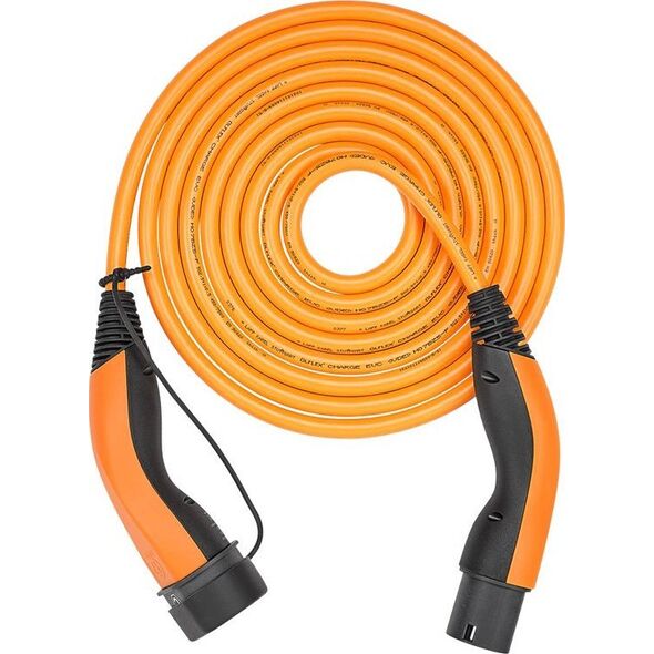 Kabel do ładowania samochodów LAPP Helix Typu 2, do 7,4 kW, 5 m, pomarańczowy (5555935014)