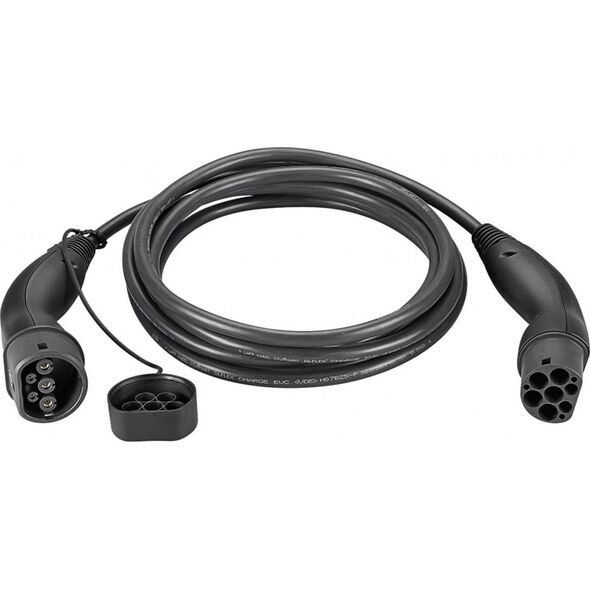 Kabel do ładowania samochodów LAPP Typu 2, do 7,4 kW, 7 m, czarny (5555934006)