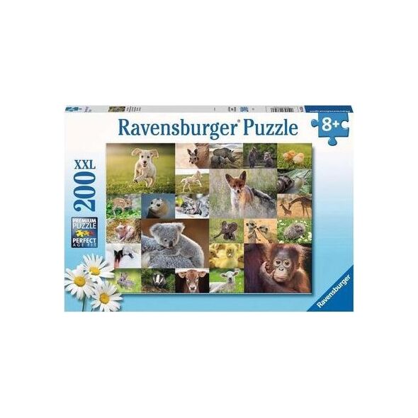 Ravensburger Puzzle dla dzieci 200 Zwierzątka