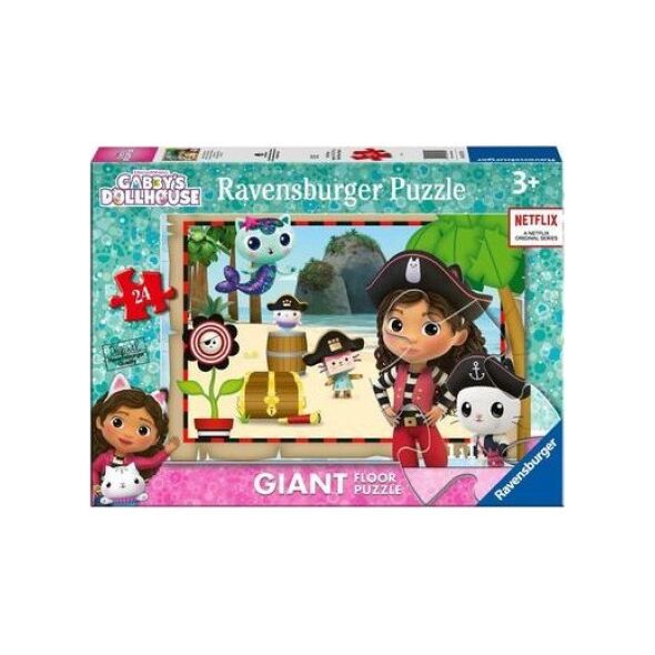 Ravensburger Puzzle dla dzieci 24 Koci Domek Gabi 2 Giant