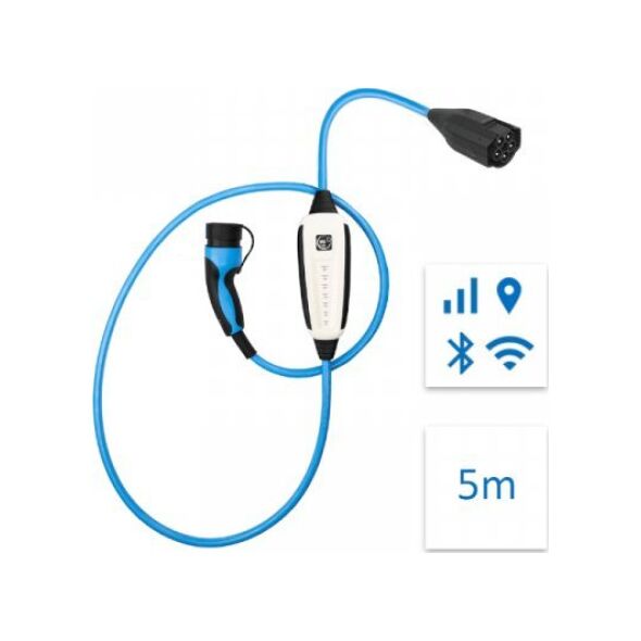 Ładowarka NRGkick 32A Pure Standard WLAN + Bleutooth, GSM/GPS/SIM 22kW 5m (12601000)