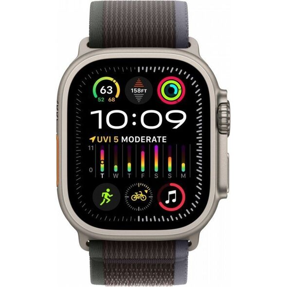Apple Opaska Trail w kolorze niebieskim/czarnym do koperty 49 mm - rozmiar M/L