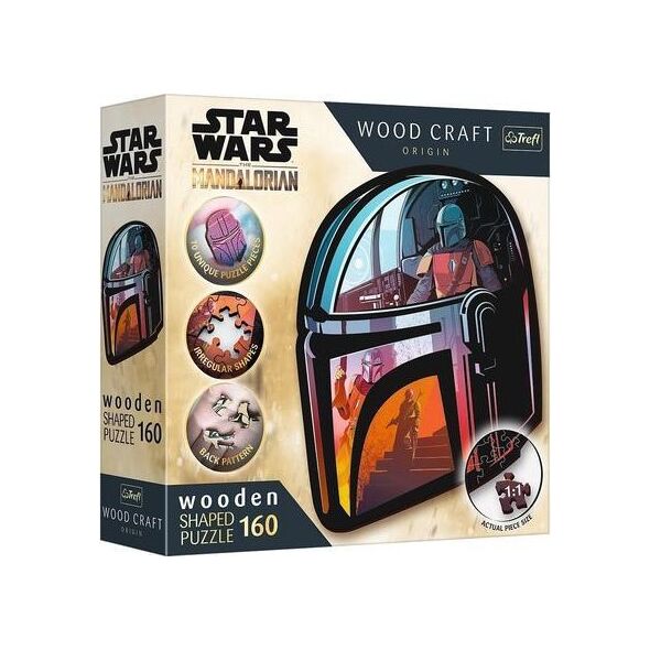 Trefl Puzzle drewniane 160 The Mandalorian TREFL