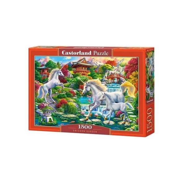 Castorland Puzzle 1500 Unicorn Garden CASTOR