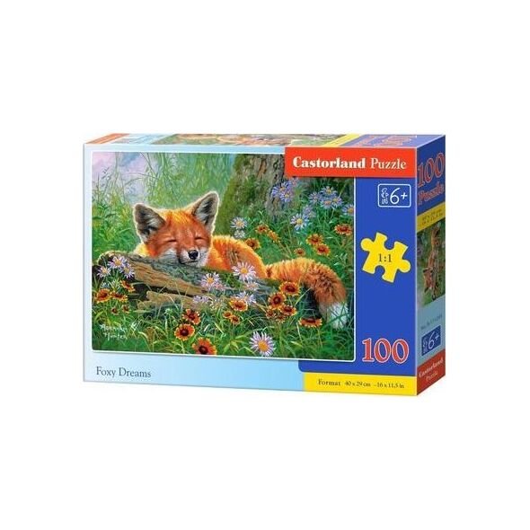 Castorland Puzzle 100 Foxy Dreams CASTOR