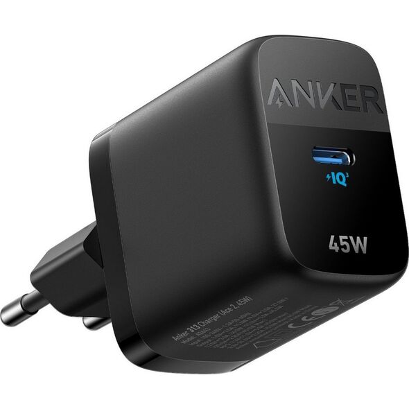 Ładowarka Anker Ładowarka 313 45W czarna USB-C