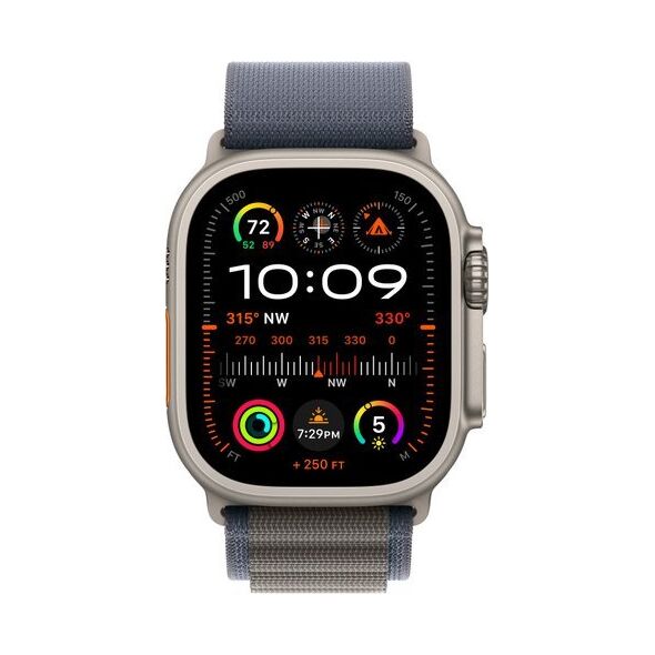 Apple Opaska Alpine w kolorze niebieskim do koperty 49 mm - rozmiar S