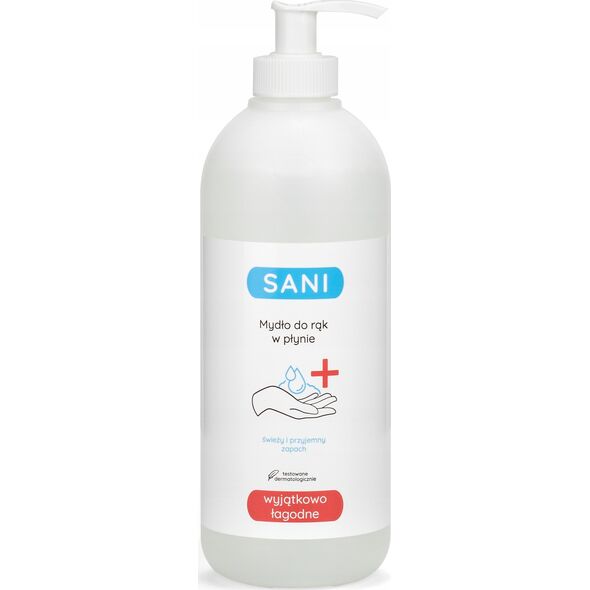 SANI MYDŁO W PŁYNIE SANI 500ML BUTELKA