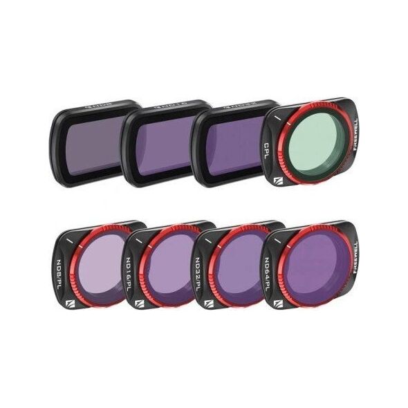Freewell Zestaw 8 filtrów Freewell DJI Osmo Pocket 3 All Day