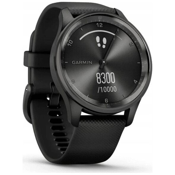 Zegarek sportowy Garmin Smartwatch sportowy Garmin Vivomove Trend Czarny Szary 010-02665-00