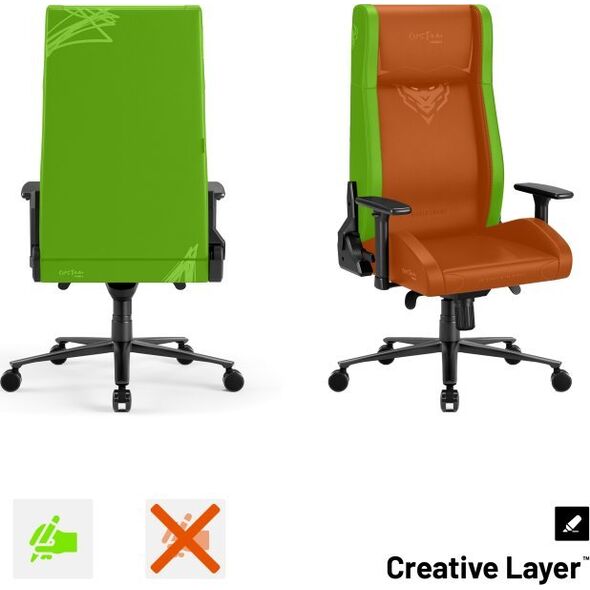 Fotel Diablo Chairs X-Custom Normal Size: czarny