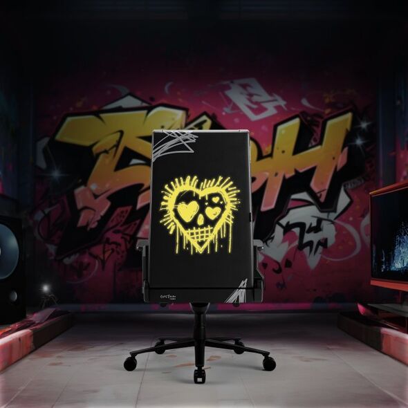 Fotel Diablo Chairs X-Custom Normal Size: czarny