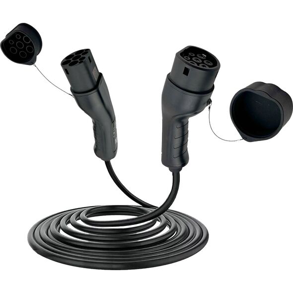 Kabel do ładowania samochodów InLine 11kW Type 2, 3-fazy, 7,5m (16277I)