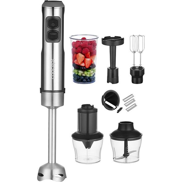 Blender Concept Blender 1500 W z rozdrabniaczem, podwójną trzepaczką i spiralizerem TM5510